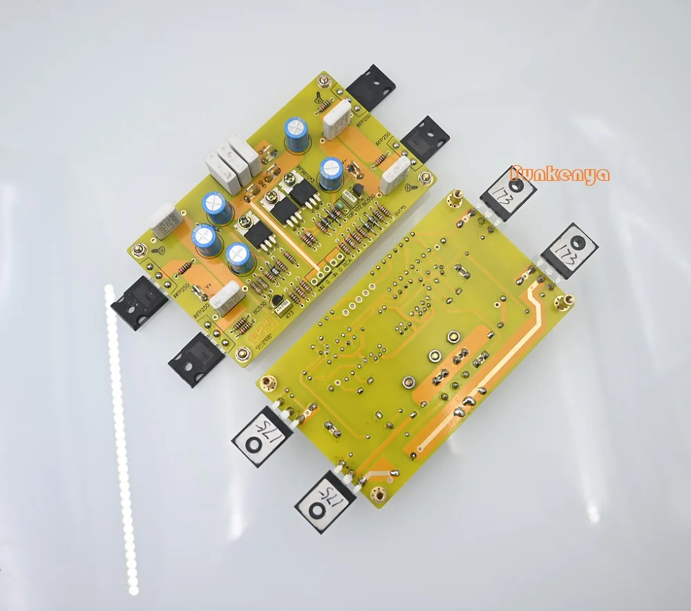 1 Pair Refer To Pass A3 Power Amplifier Circuit Board Singe Ended Class A Amplifier Board 30W IRF9610 IRFP240