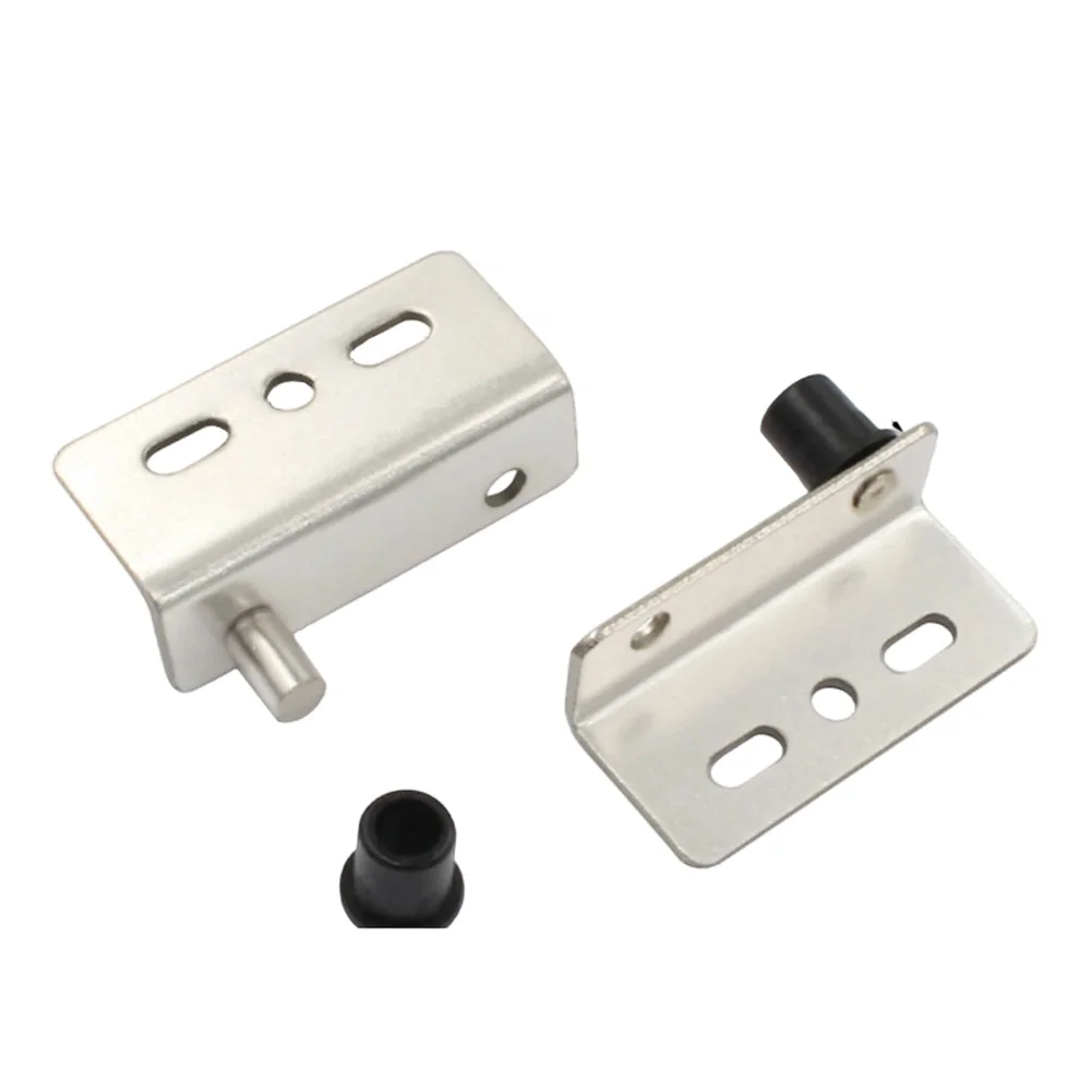 

Set of 4 Heavy Duty Concealed Pivot Hinges for Wood Doors Cabinets Industrial Grade Cold Rolled Steel 40x18x13mm