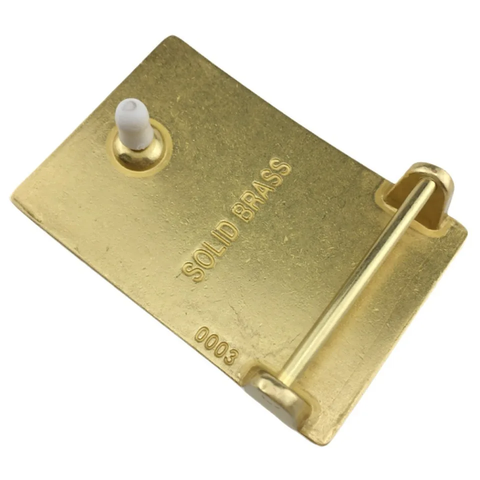 4 سنتيمتر بلون النحاس الرجال حزام مشبك DIY بها بنفسك الجلود الحرفية رجل مشبك حزام Hebilla Cinturon Hombre Boucle Ceinture #5