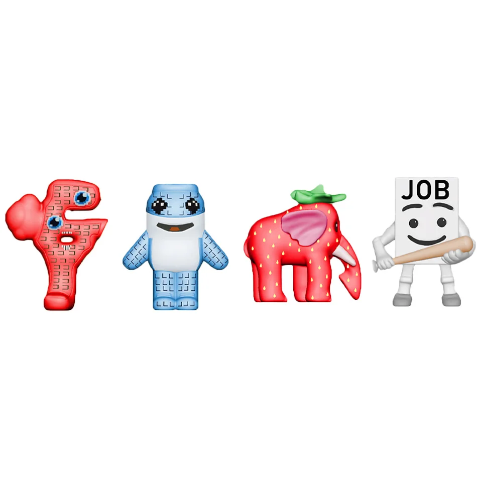 Nowa Gra Ukradź Mózg! Urocza Figurka Kreskówkowe Zwierzęta Model PVC Zabawki Dekoracja na Biurko Ozdoby Akcesoria Zabawki Prezenty Świąteczne