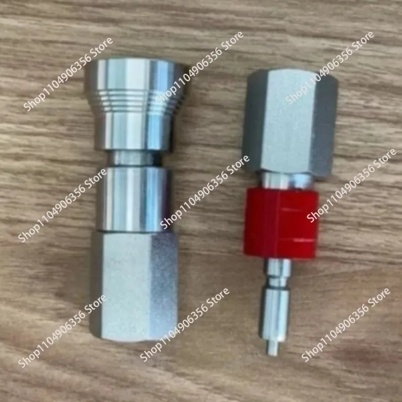 for 316L Stainless Steel QC4 Meter Interchangeable with Precision Quick Coupler for Swagelok Double Seal (1pcs)