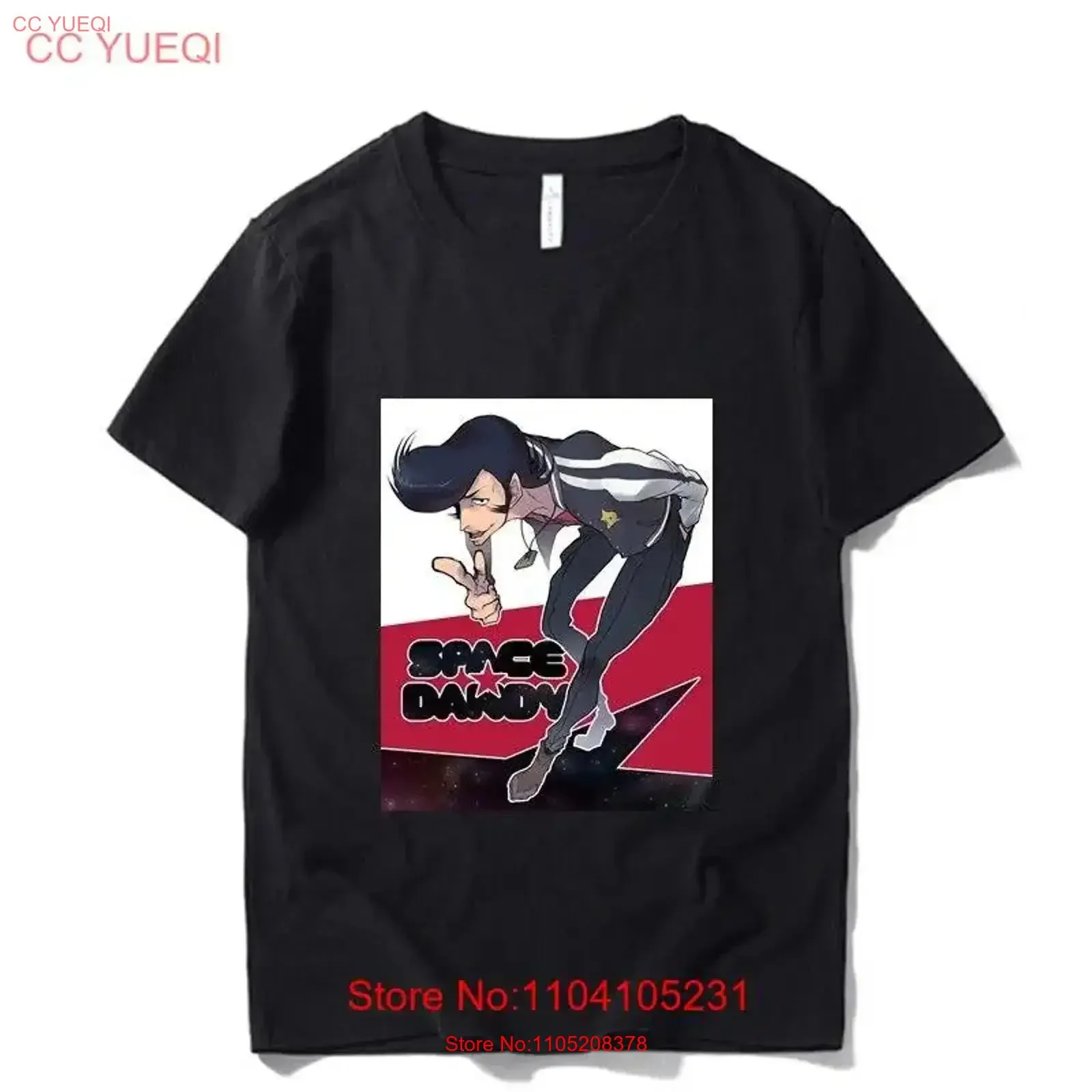 Space Dandy T Shirt 100 Cotton vintage Washed Slightly Stretched fashion Versatile Comfortable Unisex Soft streetwear