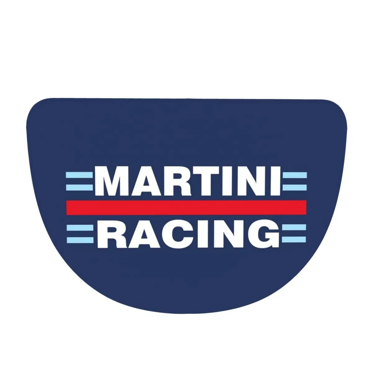 Martinis Race Sportscar Motor Racing Flannel Half Round Doormat Non Slip Bathroom Mat Absorbent Floor Carpet for Laundry Room
