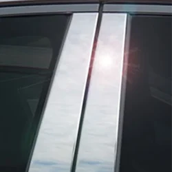 Chrome For Opel Astra J P10 5-door Hatchback/Sports Tourer/Wagon/Estate 2010 2011 2012-2015 Car Pillar Posts Door Trim Cover