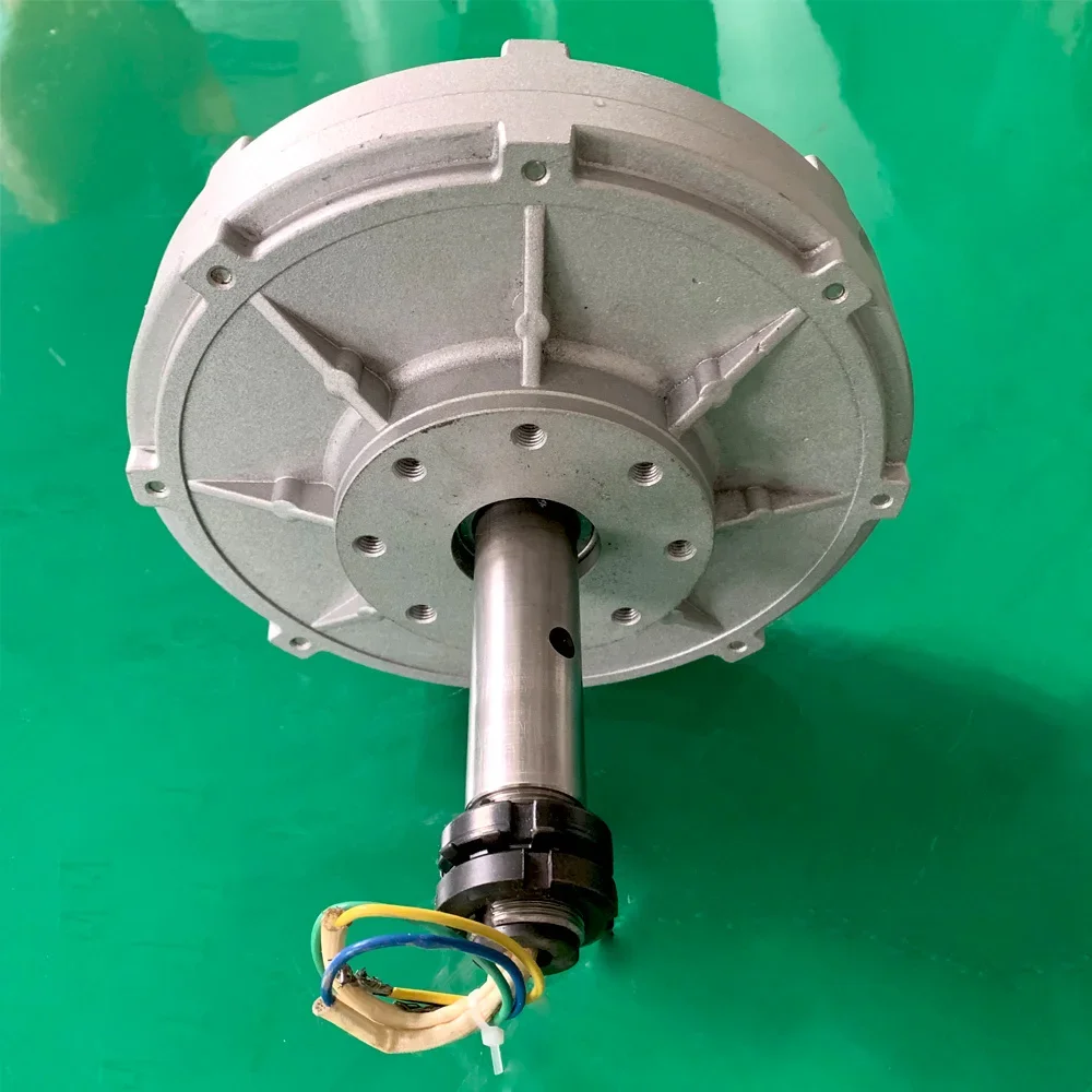 مولد مغناطيسي دائم بدون قلب 2000 وات 12/24 فولت 48 فولت 96 فولت 120 فولت 220 فولت منخفض دورة في الدقيقة 130 دورة في الدقيقة/180 دورة في الدقيقة/250 دورة في الدقيقة/300 دورة في الدقيقة مولد 2000 وات #5