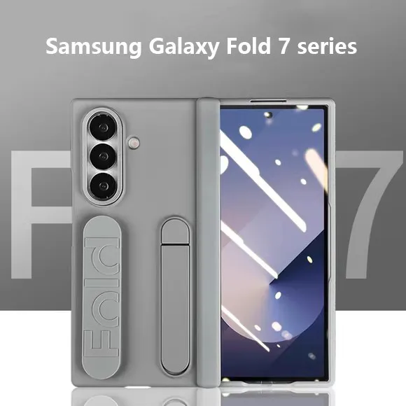 

Case For Samsung Galaxy Z Fold 7 Fold7 W25 Z Fold SE Special Fold 6 Slim 5 4 3 5G Wristband Wrist Strap Magnetic Folding Cover