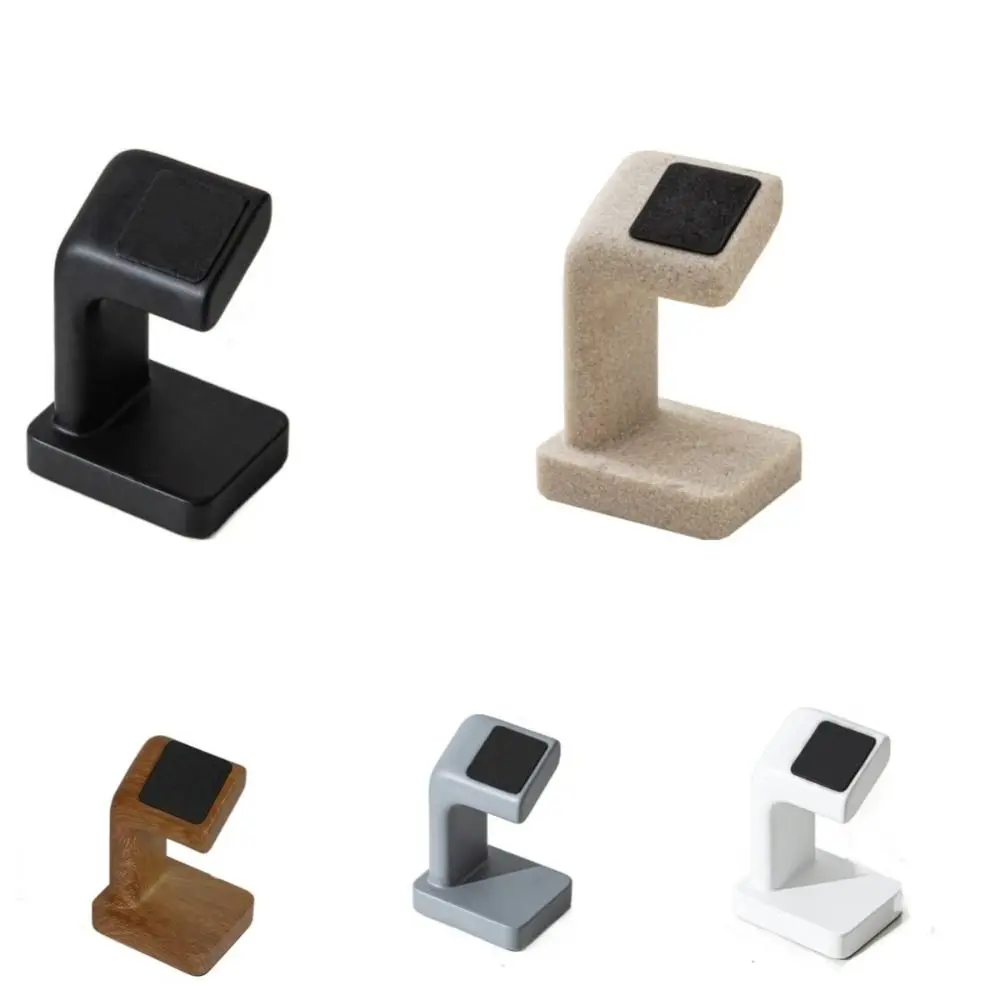 C-Type Watch Holder Simple Resin Material Watch Rack Stand Organizer Smooth Edge Jewelry Display Rack Table Top Ornament