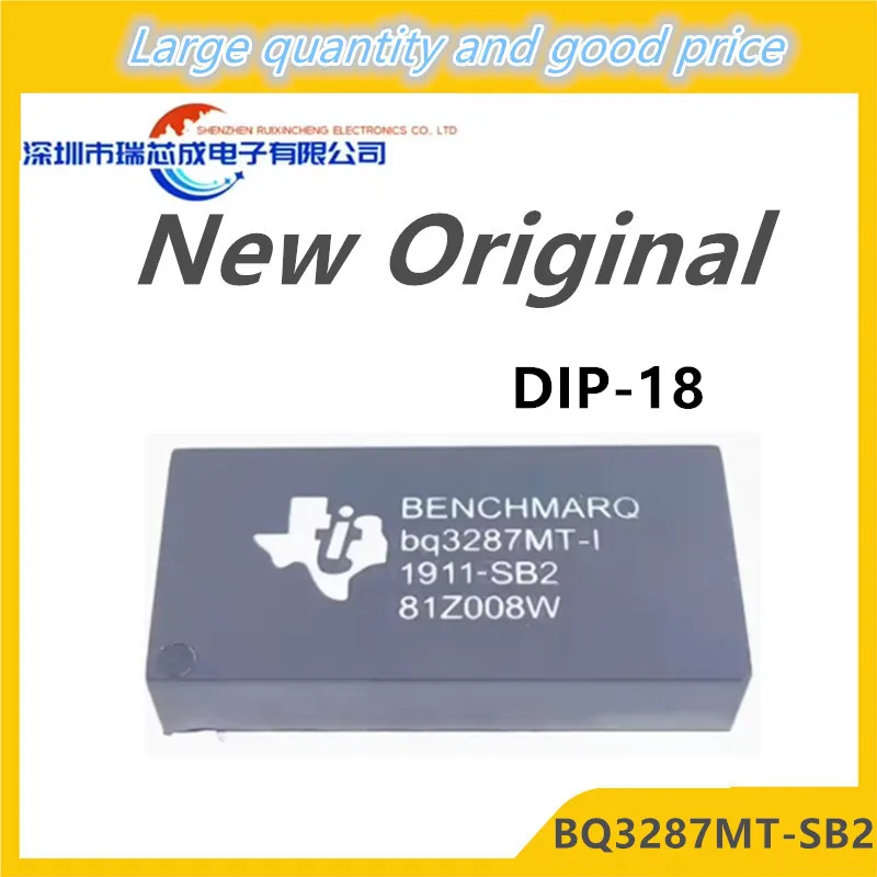 1PCS/LOT 100% Original BQ3287MT BQ3287MT-SB2 Through Hole DIP18 Clock IC Chip
