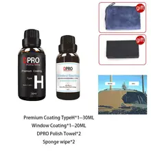 H and window coating