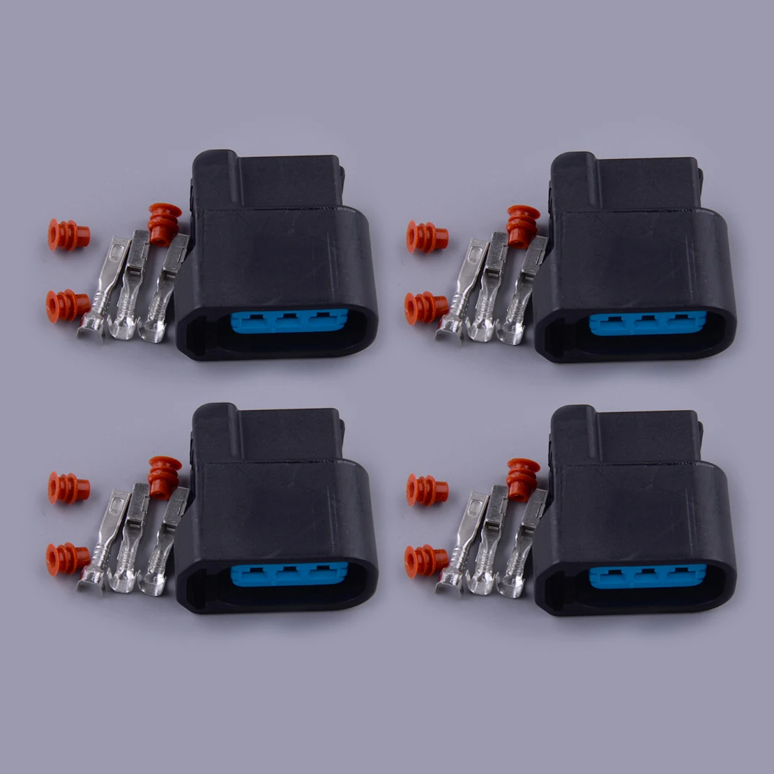 

TRC-7035a-2.0-21k 4 Sets Ignition Coil Pack Connector Plug Housing Terminal Clip Fit for Honda K-Series K20 K24