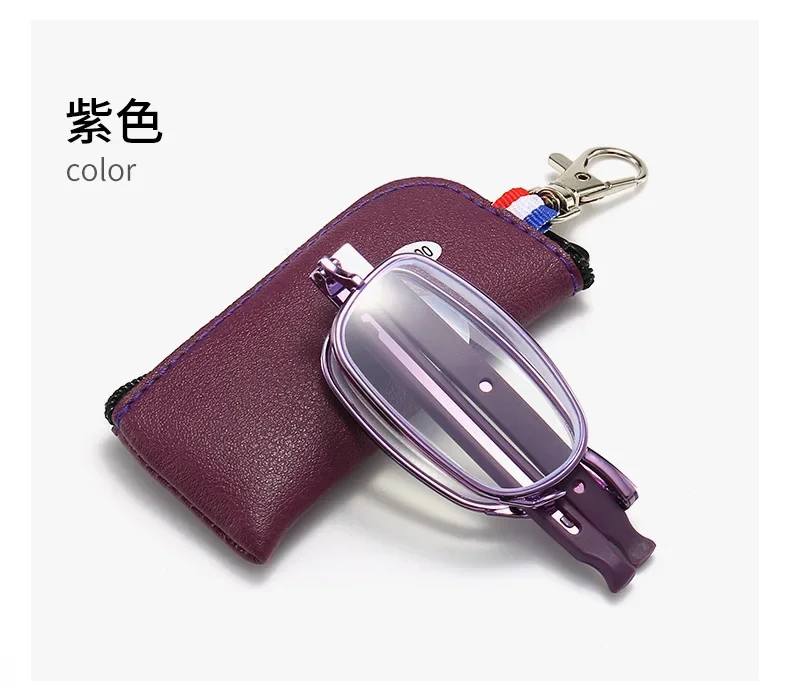 1,5 2,0 2,5 Faltbare Teleskop Presbyopie Brille Tragbare Tasche Anti Blaues Licht Gläser Lesebrille Männer Neutral – Detail 12