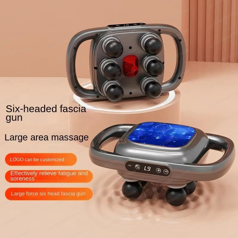 Professional multi-functional hand-held massage gun, muscle pain relief, body relaxation and health care