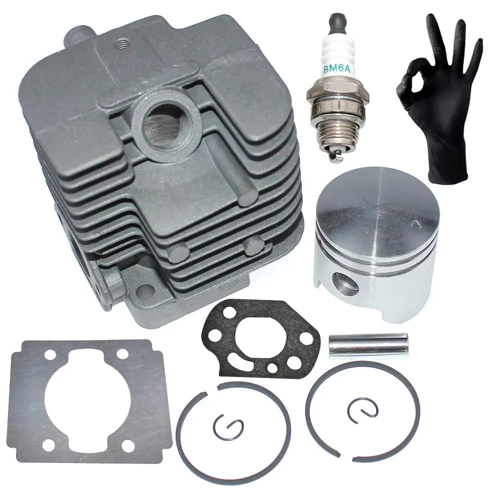 Cylinder Piston Kit For Shindaiwa P231 PB230 TCX230 X230 T231B T231XB T231X M230 M231 F230 AH230 AH231 AHS231 LE230 LE231 P230