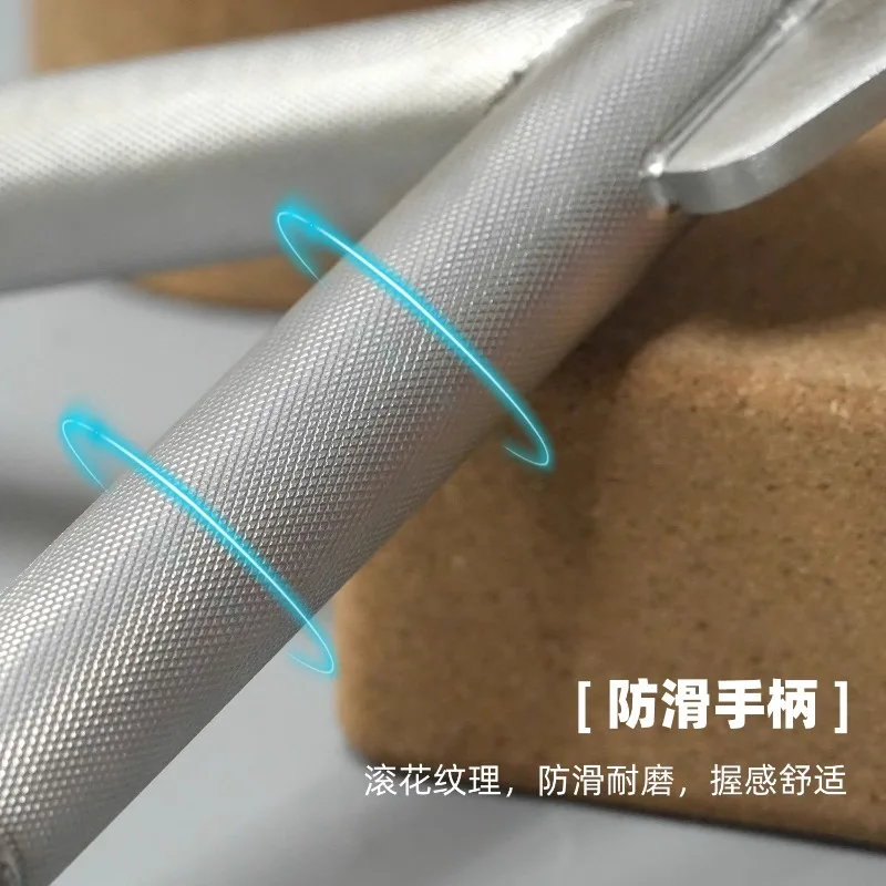 304 aço inoxidável em forma de v tríceps para baixo imprensa lidar com mão na mão puxar haste equipamentos de fitness comercial doméstico