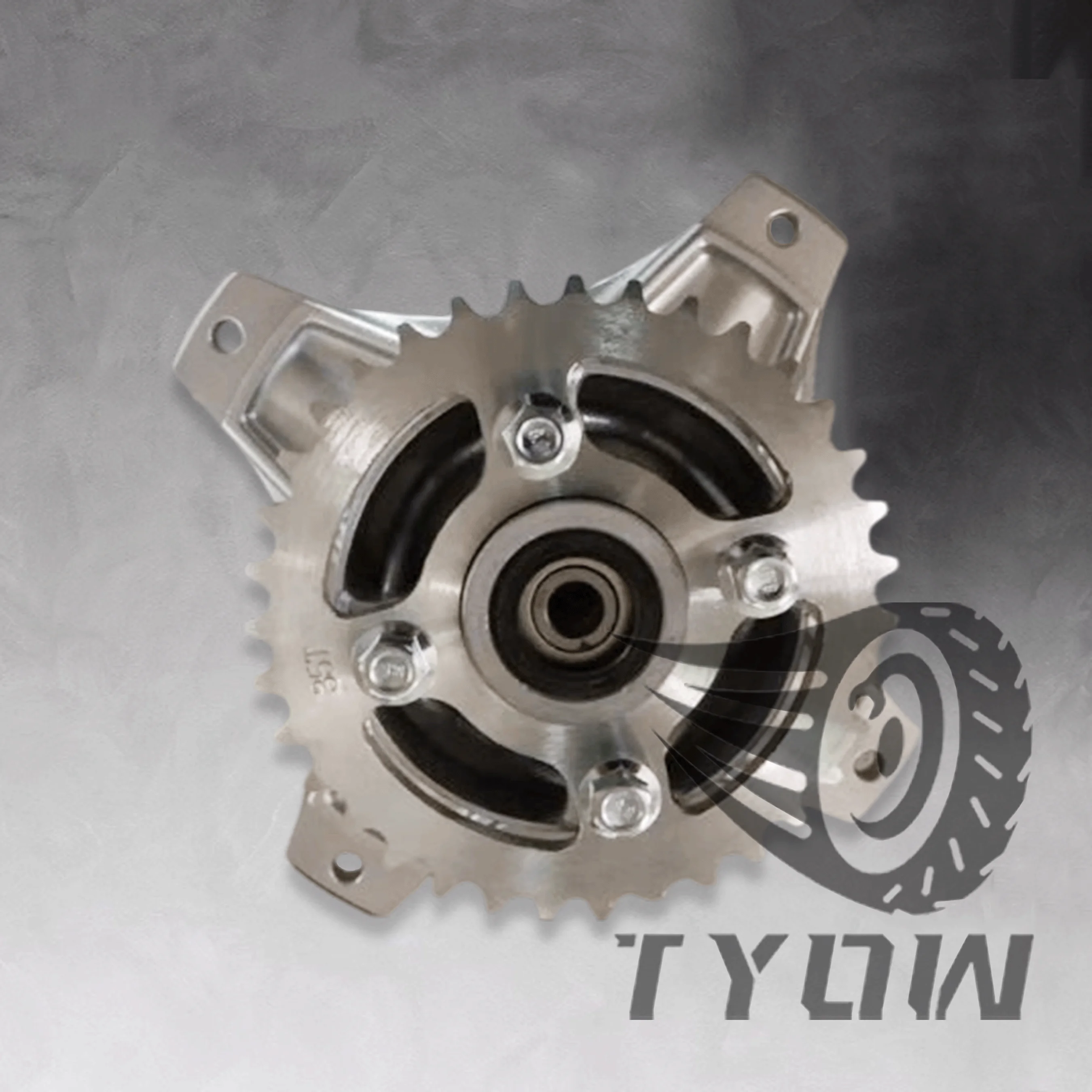 CT70 Тип болта Задний хиб, подшипники и комплект болтов и звездочки Ступица заднего колеса мотоцикла для DAX CT70 TRAIL 70 CT70H