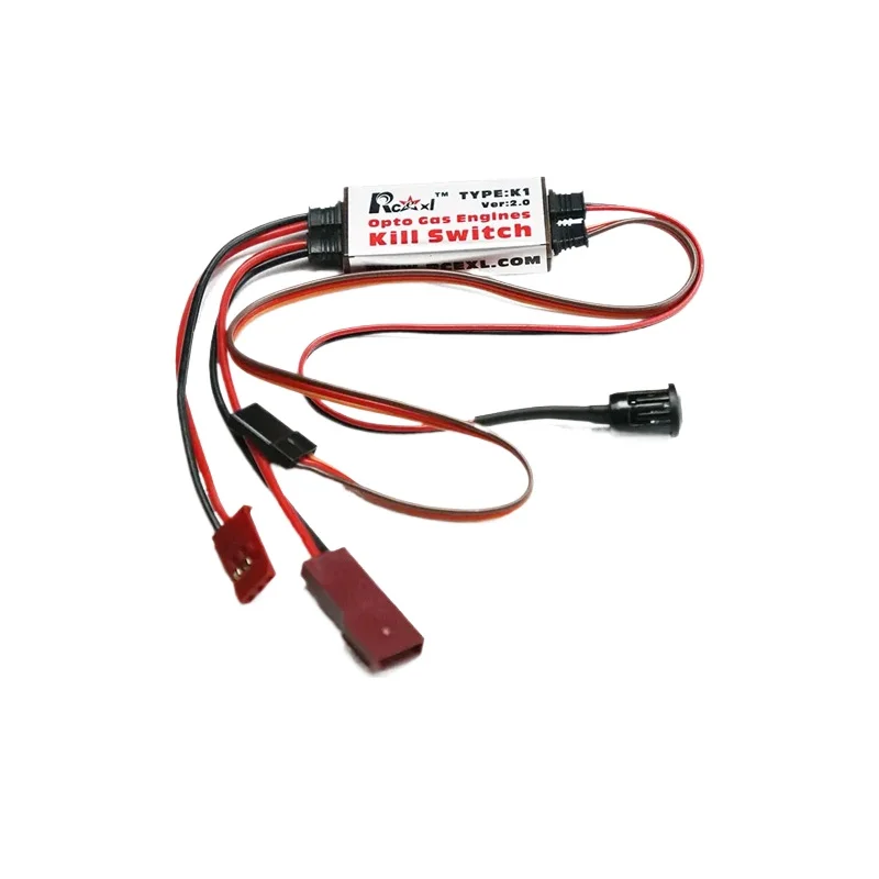 

RC Engine Kill Switch, Waterproof Ignition Cut Off for DLE/DA/EME Gas Engine, Universal Safety Switch for Airplane Helicopter