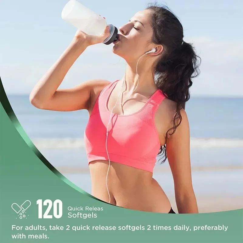 كبسولات زيت الزيتون 1000 ملغ - مضادة للشيخوخة، تقلل التجاعيد، وتعزز الطاقة الخلوية، وتحسين المناعة، لصحة الدماغ والقلب