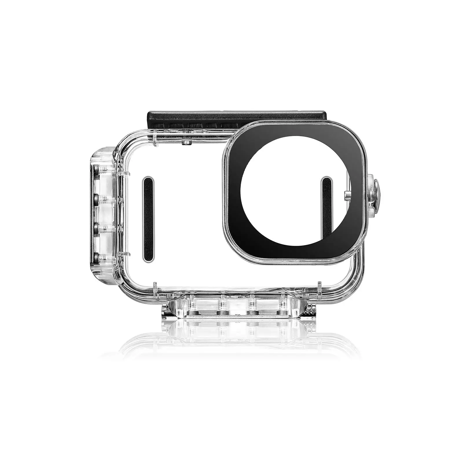 PULUZ For DJI Osmo Action 6 Magnetic Mount 60m Waterproof Housing Diving Case For DJI Action 5 Pro / 4 / 3 Underwater Dive Case