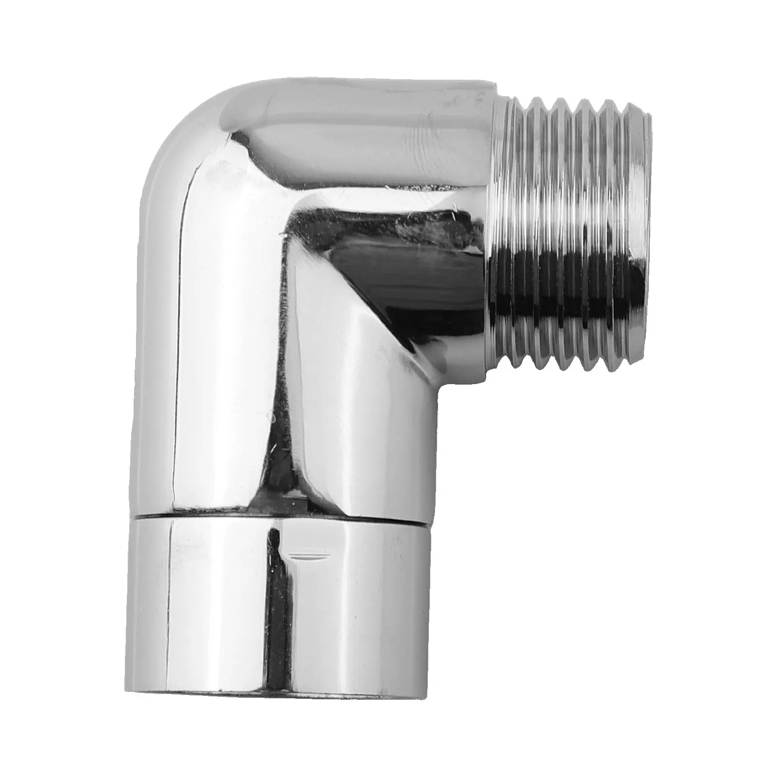 For Bathroom For Handheld Shower Bathroom Shower Adapter Shower Head Angle Adapter Copper Material Easy Installation Reliable