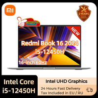 Xiaomi Laptop 2024 Redmibook 16 Intel Core i5-12450H Intel UHD Graphics 16GB DDR5+1TB/512G SSD 16 inch 60Hz Notebook PC