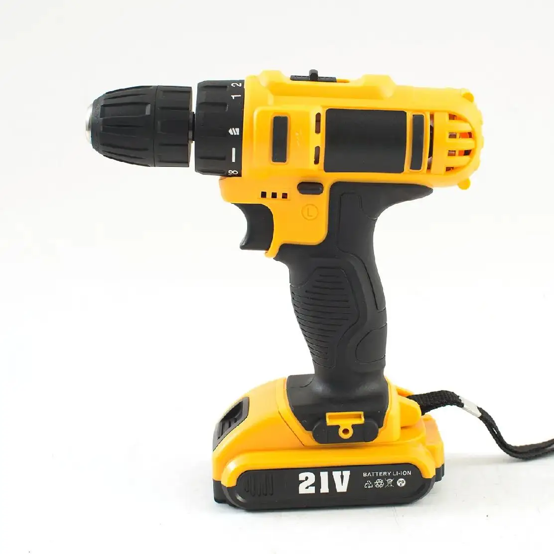 Junmin 21V Wireless Screwdriver Drill Lithium Driver Power Batteries Cordless Drill  Brushless Compact Impact Drill