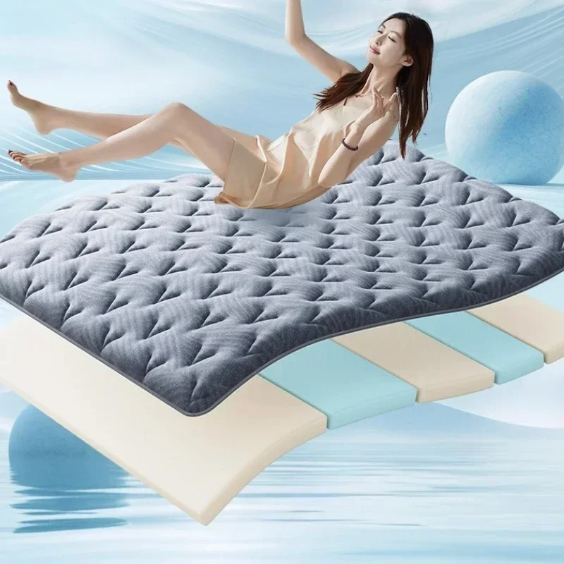 120x200 150x200 180x200 Cm Modern Latex Spine Mattress Mattresses Mat Folding Mattress Home Furniture Topper Sleeping Mats