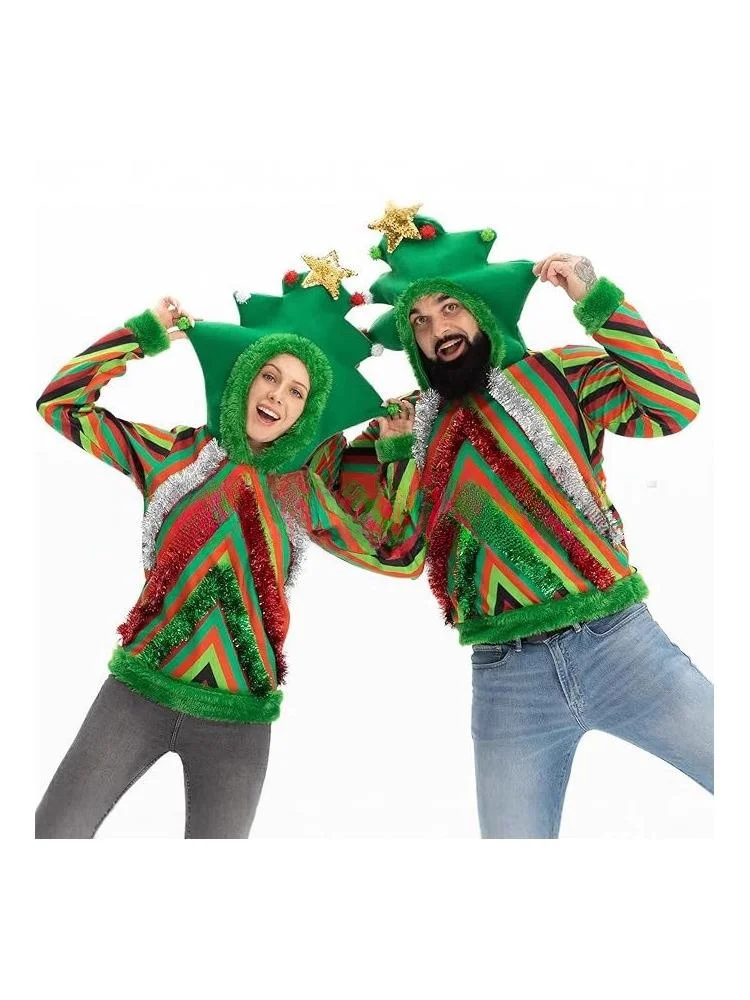 جديد loween Cisas Tree هوديي أعلى الاسمية أداء زي المرأة ملابس العرقية مرحلة الزي الإنتاج الصيني #1