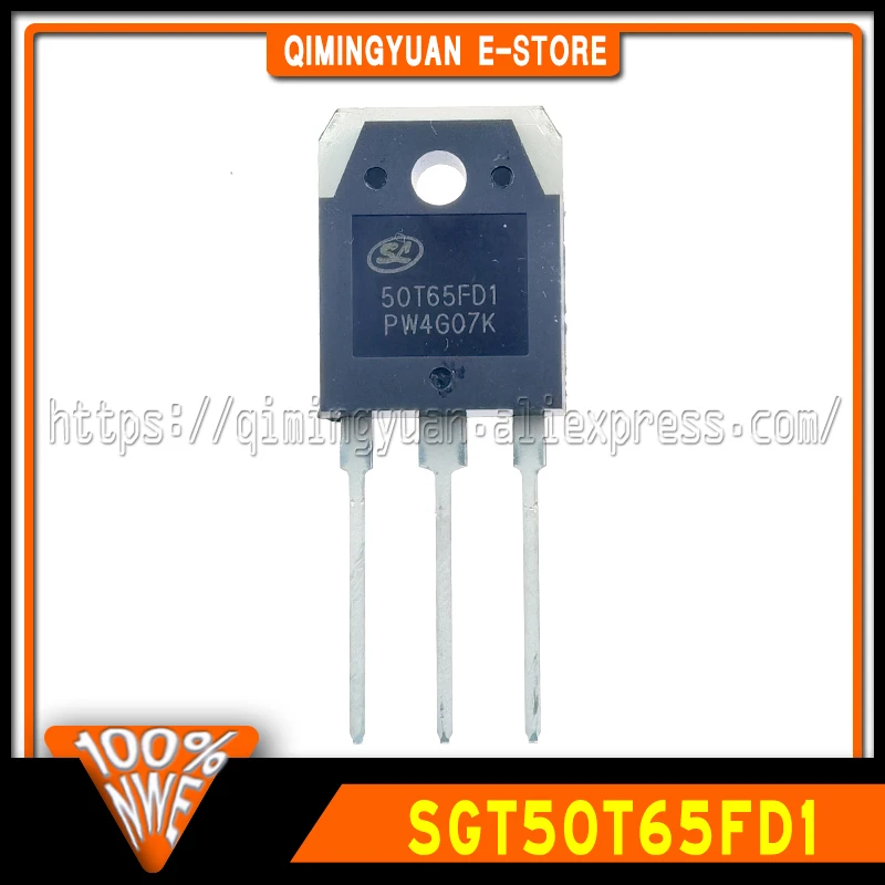 5~10PCS New Original 50T65FD1 SGT50T65FD1 SGT50T65FD1PN TO-3P IGBT Tube 50A 650V