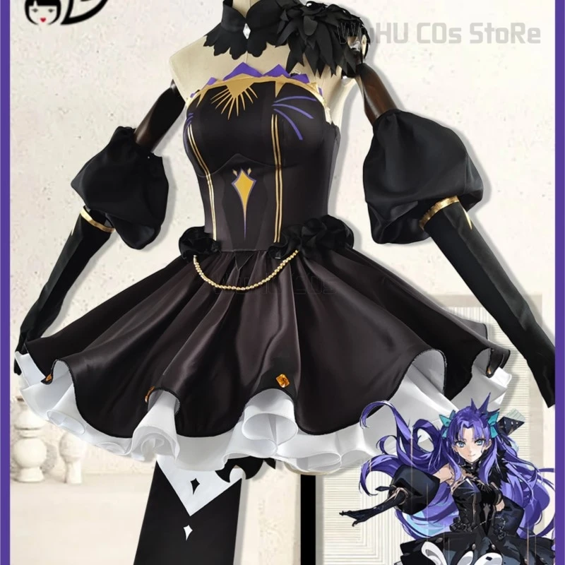 Anime Game FGO Fate/Gd Order Space Ereshkigal Cosplay Stage 2 Costume Wig Lolita Uniform Adult Woman Halloween Girls Fancy Dress