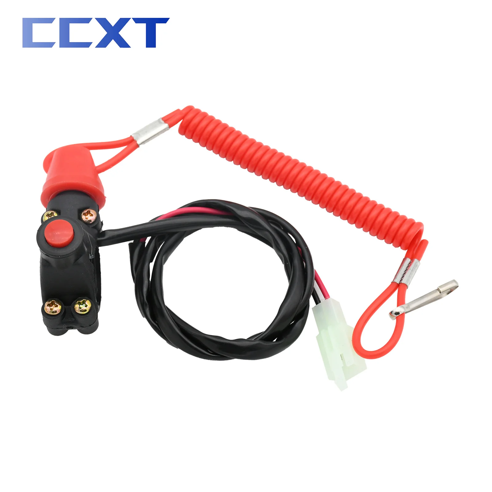 Motorcycle ATV Engine Kill Stop Switch Boat Outboard Engine Motor Kill Stop Switch Safety Lanyard For Kawasaki KTM Honda Yamaha