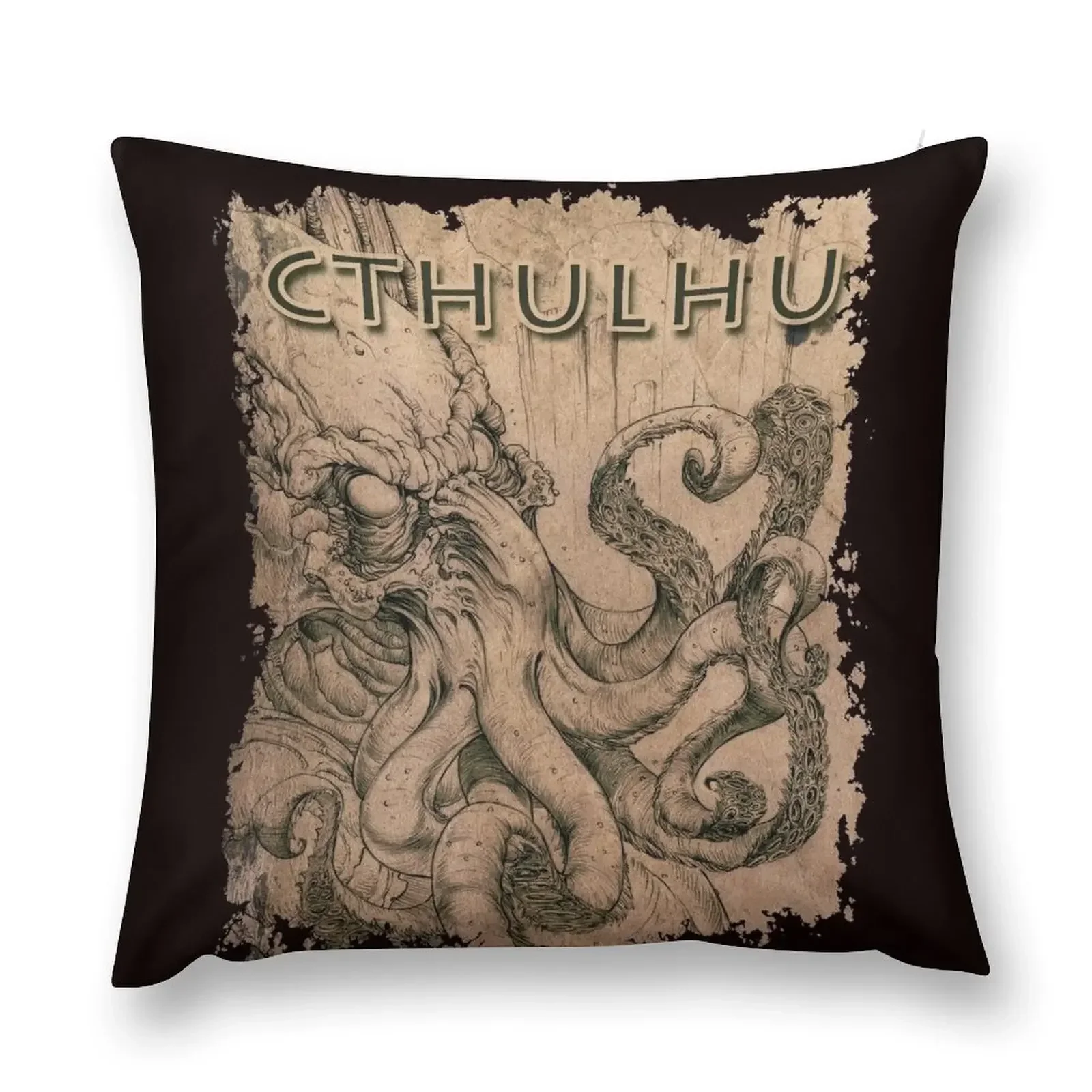 

Cthulhu The Ancient Throw Pillow Cushion Cover Luxury christmas supplies Sofa Cushion Cover pillow