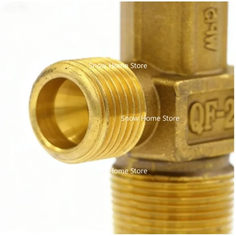 

DN4 15MPa Oxygen Cylinder Valve Qf-2 Oxygen Valve Copper Oxygen Cylinder Nozzle Steel Cylinder Head Accessories 1pc