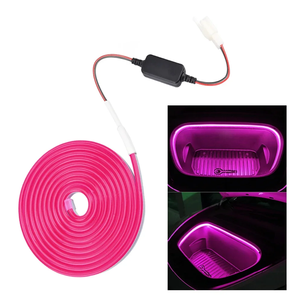 Striscia luminosa per bagagliaio anteriore dell\'auto Frunk illumina la striscia di illuminazione Surround a LED kit di luci per Area di carico