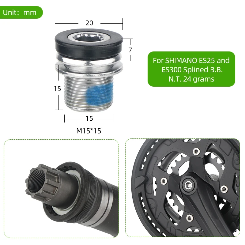 Sunlite Bottom Bracket Set Sl55 70X115 Sq Aly-Cup Itl Sealed Brg