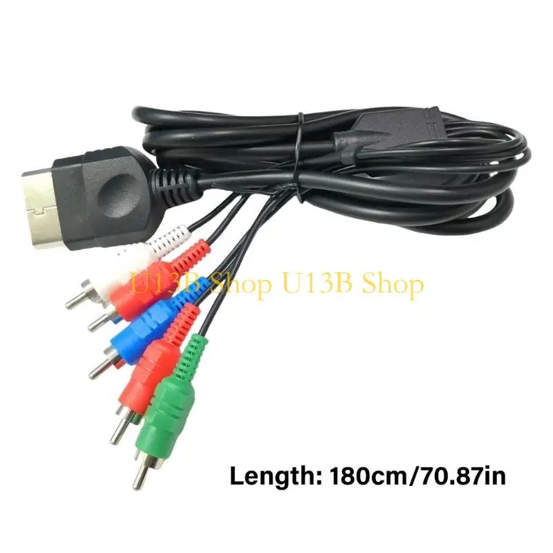 كابل U13B موثوق به بطول 180 سم HDTV صوتيات ومكون فيديو لوحدات التحكم يوفر مزامنة الفيديو بسلاسة #6