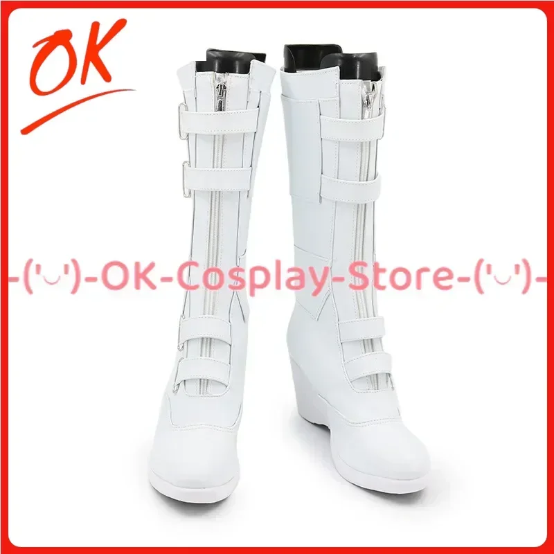 

[Customized] Natasha Romanoff Cosplay Shoes Anime Roleplay Prop Halloween Carnival Party PU Leather Boots