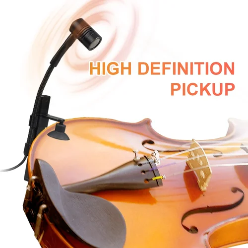 Imagen 2 del producto micrófono de instrumentos, violín, violonchelo, micrófono de instrumentos especializado.