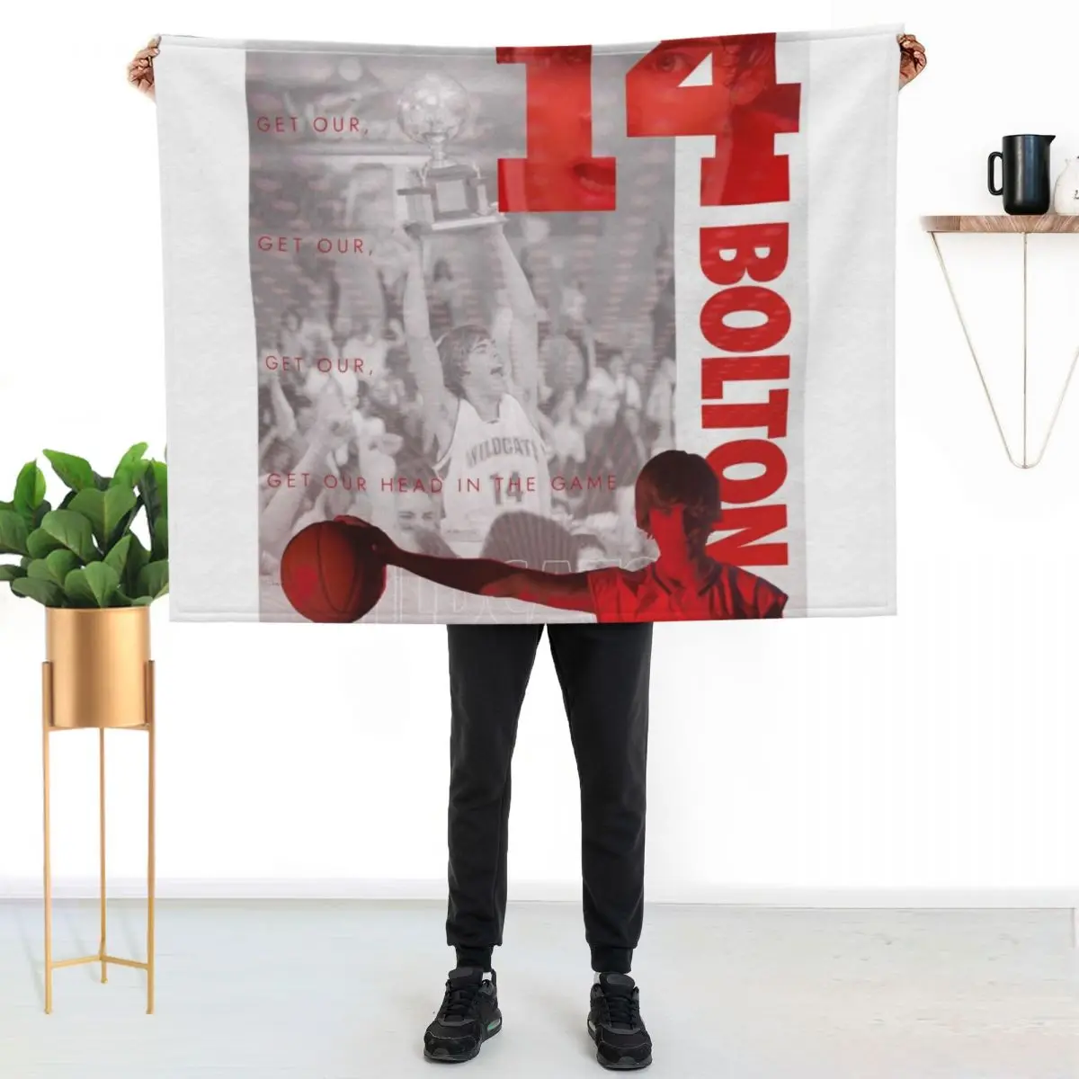 

Плед Troy Bolton Wildcats, уютное одеяло для сна, подарок для мамы и папы