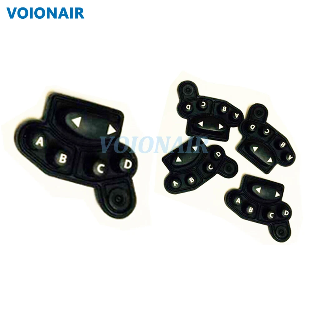 VOIONAIR 10pcs Replacement Key Pad Keyboard For GP2000S Walkie Talkie Two Way Radio Accessories