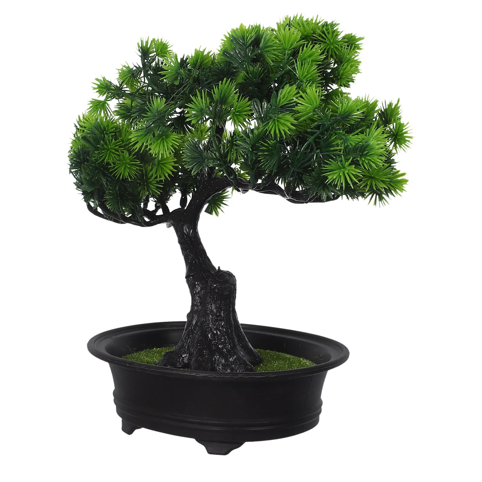 

Искусственное растение Бонсай: Маленькое горшечное дерево в стиле японского можжевельника, имитация растения для декора дома и офиса, искусственные растения в стиле Дзен