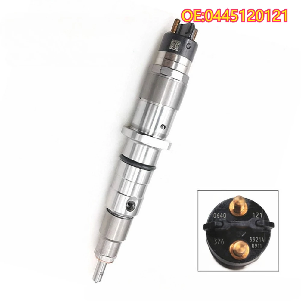 

High quality New For 0445120121 Dieselmotor Injector Past Voor Cummins Bosch ISLe-EU3 Yutong Auto