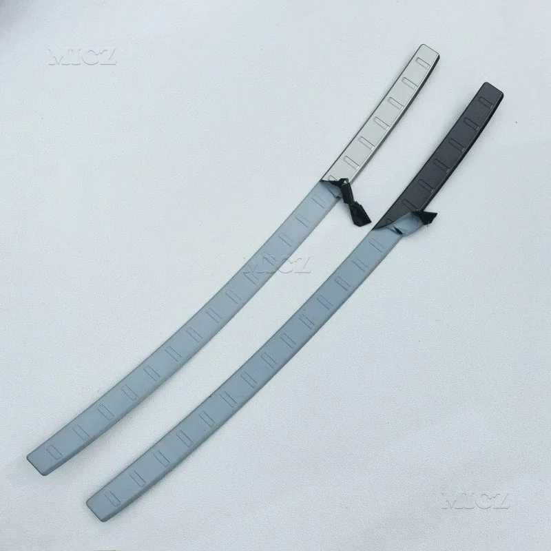 

For volvo xc60 2018 - 2025 car accessories rear bumper protector sill trunk tread plate trim rear styling