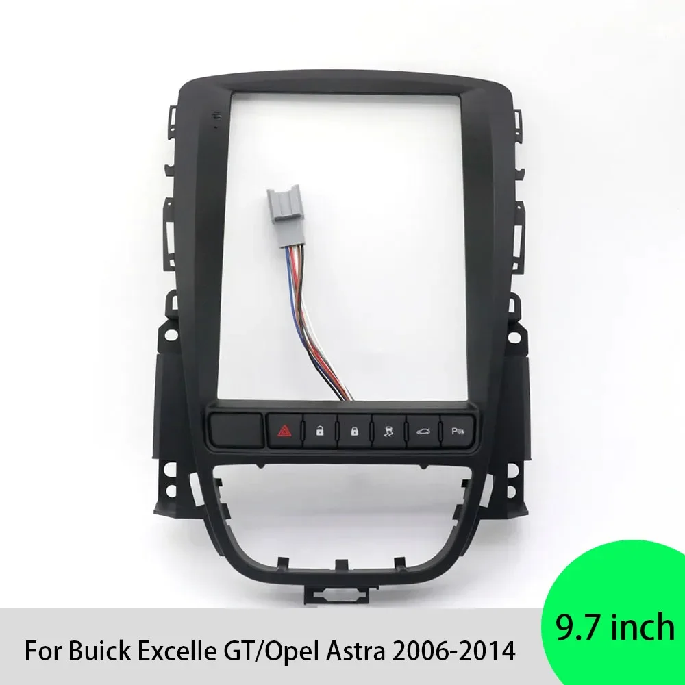 For Buick Excelle GT/Opel Astra 2006-2014 9.7 inch Car DVD Player frame navigation panel car radio Android radio