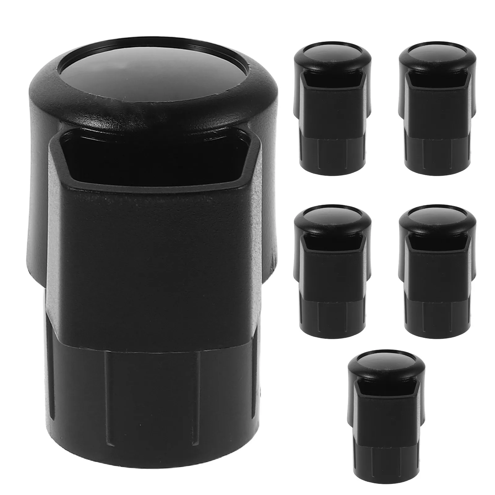 Alto Saxophone Neck End Cap Plugs 6 Pack Sturdy Dust Protection Easy Install Instrument Stoppers