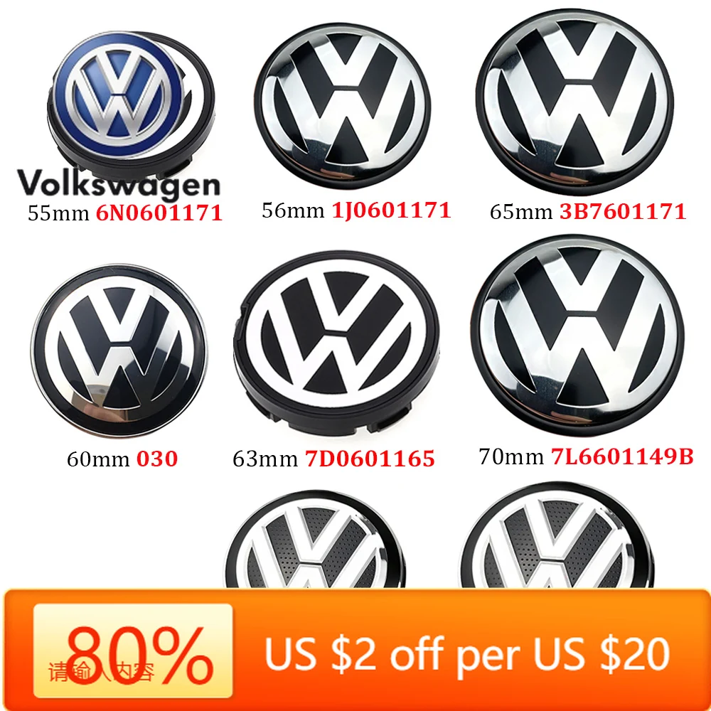 

Горячие эмблемы, 4 шт./компл., 56 мм/65 мм/66 мм, Стайлинг автомобиля, центральная крышка колеса, крышки ступицы, аксессуары для значков для VW Volkswagen Golf 3B7601171 5