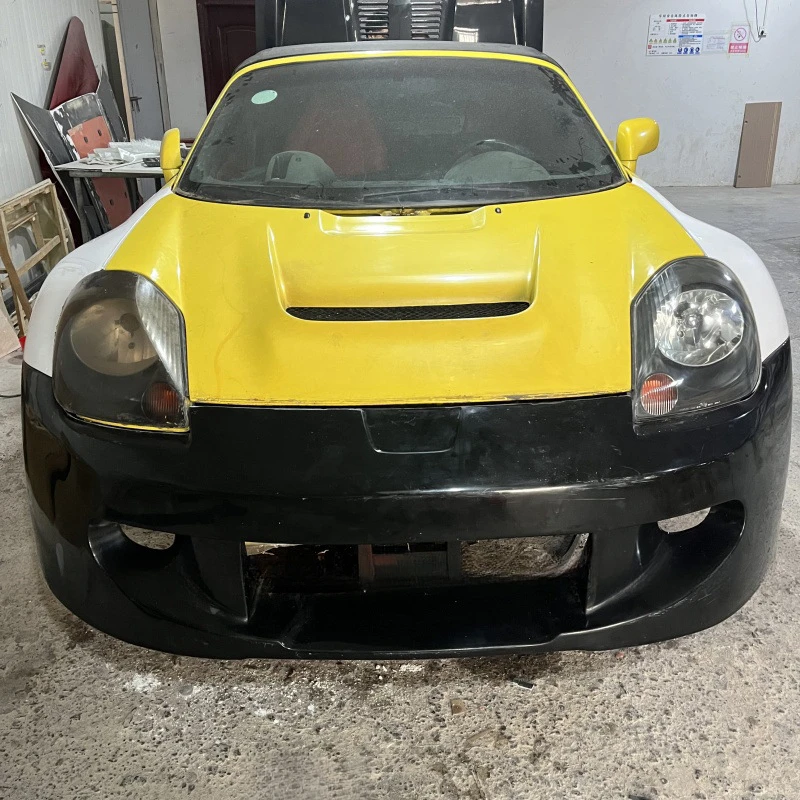 Suitable for Toyota MRS Carbon fiber front bumper and front fascia, vacuum-formed Car modification parts