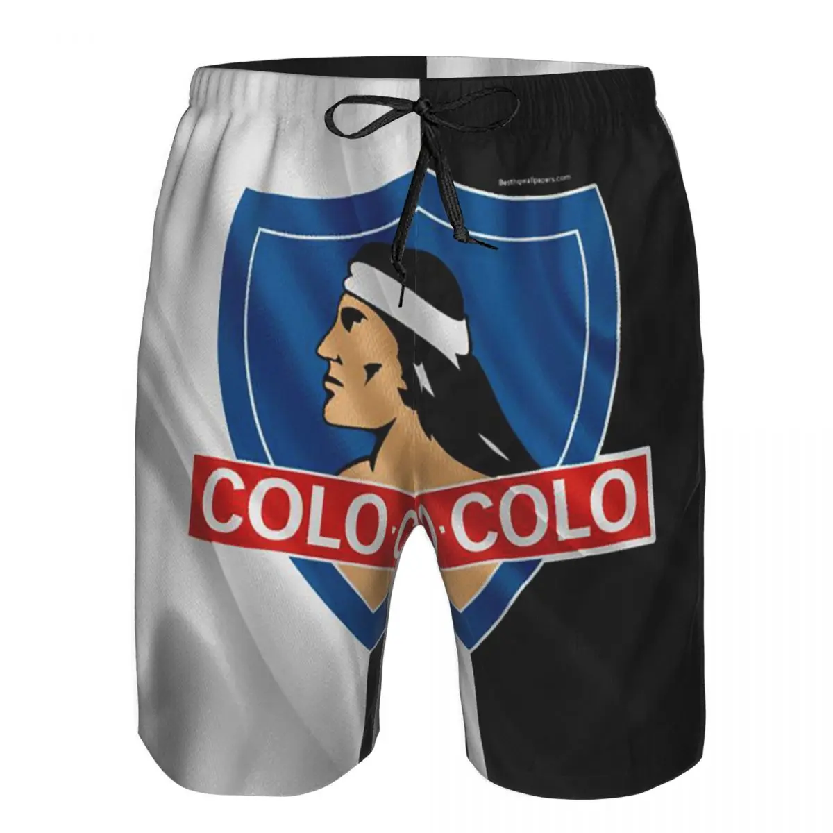 Social Y Deportivo Colo-Colo Trunks Beach Board Shorts Casual Quick Dry Swimming Summer Men Pants
