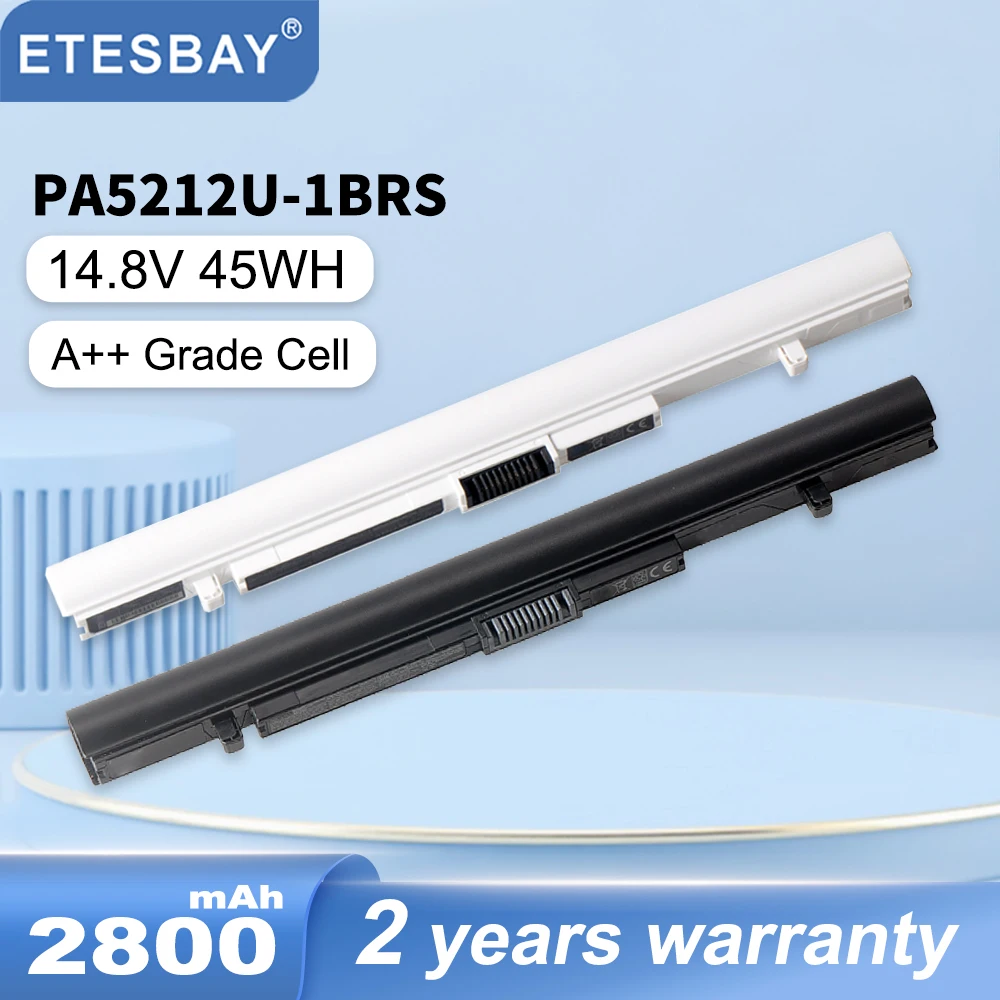 ETESBAY-batería para portátil TOSHIBA Pro R40, R50, PA5212U-1BRS, R50-B-01R, A40-C, A40-C-187, A40-C-188, A50-C, A50-C-16E, patas283, Z50-C