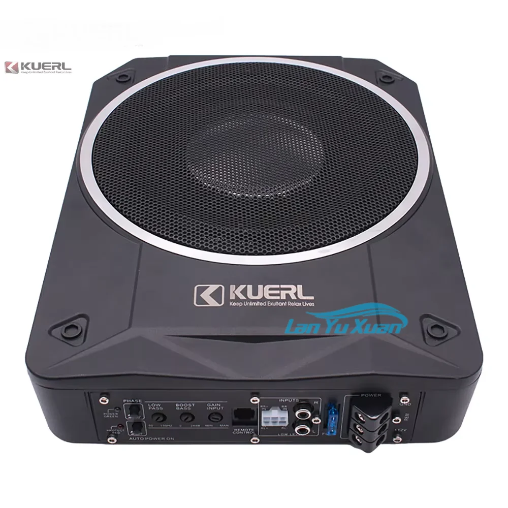 

2026 New Model 10 Inch 800W Auto Under Seat Super Thin As 5.5mm Active Subwoofer Slim Amplifier Subwoofer for Car