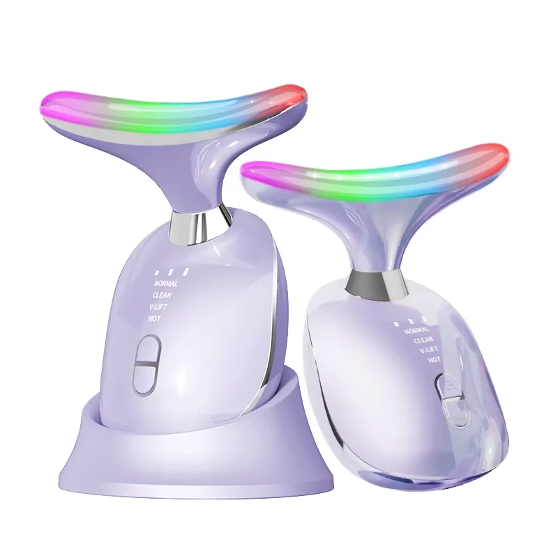 

4 In1 Electric Skin Tightening Device Neck Massager Facial Instrument Three Modes Eye Massager-Beauty Instrument For Skin